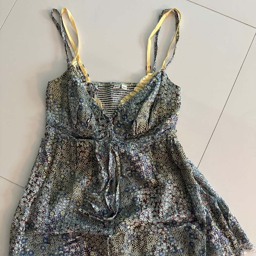 Blue Cotton Cami